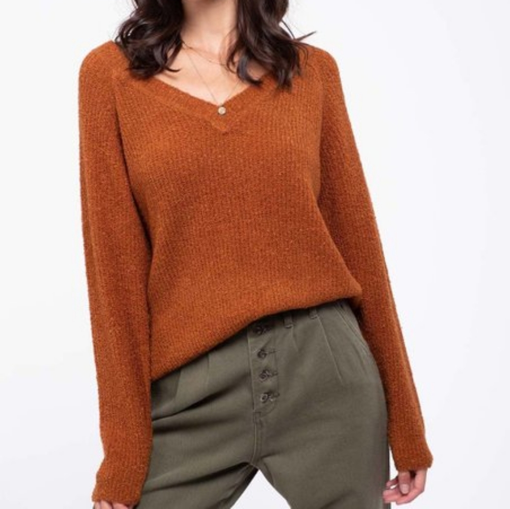 V Neck Sweater SOLD! - Picture 2 of 5